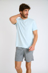 Short de bain marine mosaïque EMILIO SESTRI - 6