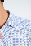 Chemise bleu marine JEAN ROMA - 4