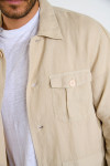 Chemise saharienne beige LIONEL PISE - 6