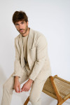 Veste jersey beige NIKO CERVO
