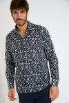 Chemise bleu marine QUENTIN GERACE - 4