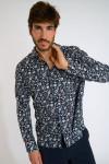 Chemise bleu marine QUENTIN GERACE - 5