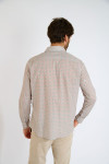 Chemise kaki à motifs QUENTIN MAZARA - 3