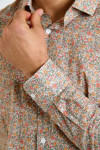 Chemise écru imprimé floral QUENTIN VIESTE - 3