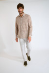 Chemise écru imprimé floral QUENTIN VIESTE - 4