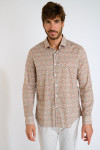Chemise écru imprimé floral QUENTIN VIESTE - 5
