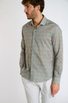 Chemise amande imprimé floral QUENTIN VIESTE - 1