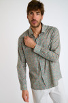 Chemise amande imprimé floral QUENTIN VIESTE - 4