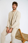 Pantalon beige SERGE CERVO - 1