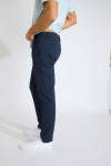 Pantalon bleu marine SERGE OSTIA - 3