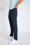 Pantalon bleu marine SERGE OSTIA - 4