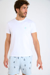 T-shirt blanc imprimé hôtel THEOHOTEL NAVIGLIO - 5