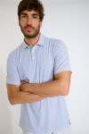 Polo bleu marine VASCO ROMA - 5