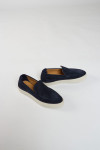Espadrilles marine cuir FANO MARINELLA - 1
