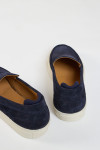 Espadrilles marine cuir FANO MARINELLA - 2