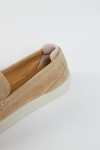 Espadrilles beige cuir FANO MARINELLA - 2