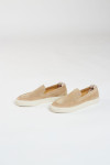 Espadrilles beige cuir FANO MARINELLA - 4