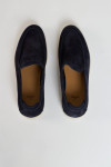 Mocassin en cuir bleu marine PESARO HARBOR