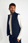 Blouson sans manche packable bleu marine SANDRO CATANIA - 6