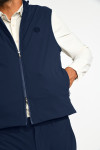 Blouson sans manche packable bleu marine SANDRO CATANIA - 2