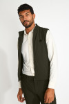 Blouson sans manche packable kaki SANDRO CATANIA - 7