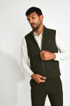 Blouson sans manche packable kaki SANDRO CATANIA - 9