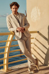 Pantalon beige SERGE OSTIA - 11