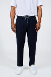 Pantalon marine THOMAS LESCADA - 1