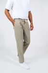 Pantalon beige THOMAS LESCADA - 5