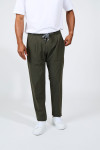Pantalon kaki THOMAS LESCADA - 1