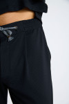 Pantalon noir THOMAS TRIESTE - 6