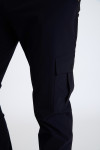 Pantalon bleu marine stretch VICOLO LESCADA - 3