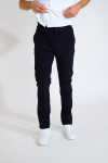 Pantalon bleu marine stretch VICOLO LESCADA - 4