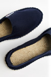 Espadrilles en toile Bleu Marine - Made in France CLASSIQUE UNI