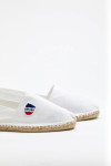 Espadrilles en toile Blanche CLASSIQUE UNI