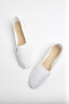 Espadrilles en toile Blanche CLASSIQUE UNI