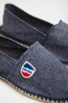 Espadrilles en toile Bleu Jean - Made in France CLASSIQUE UNI - 1