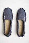Espadrilles en toile Bleu Jean - Made in France CLASSIQUE UNI - 2