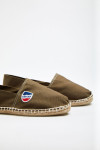 Espadrilles en toile Kaki - Made in France CLASSIQUE UNI
