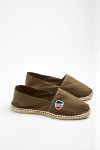 Espadrilles en toile Kaki - Made in France CLASSIQUE UNI