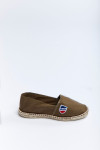 Espadrilles en toile Kaki - Made in France CLASSIQUE UNI