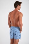 Short de Bain rayure Marine - Broderie Requin SWIMSHORT SHARK - 6