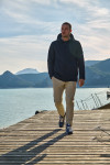 Parka à capuche bleu marine ALFONSE MORANO - 9
