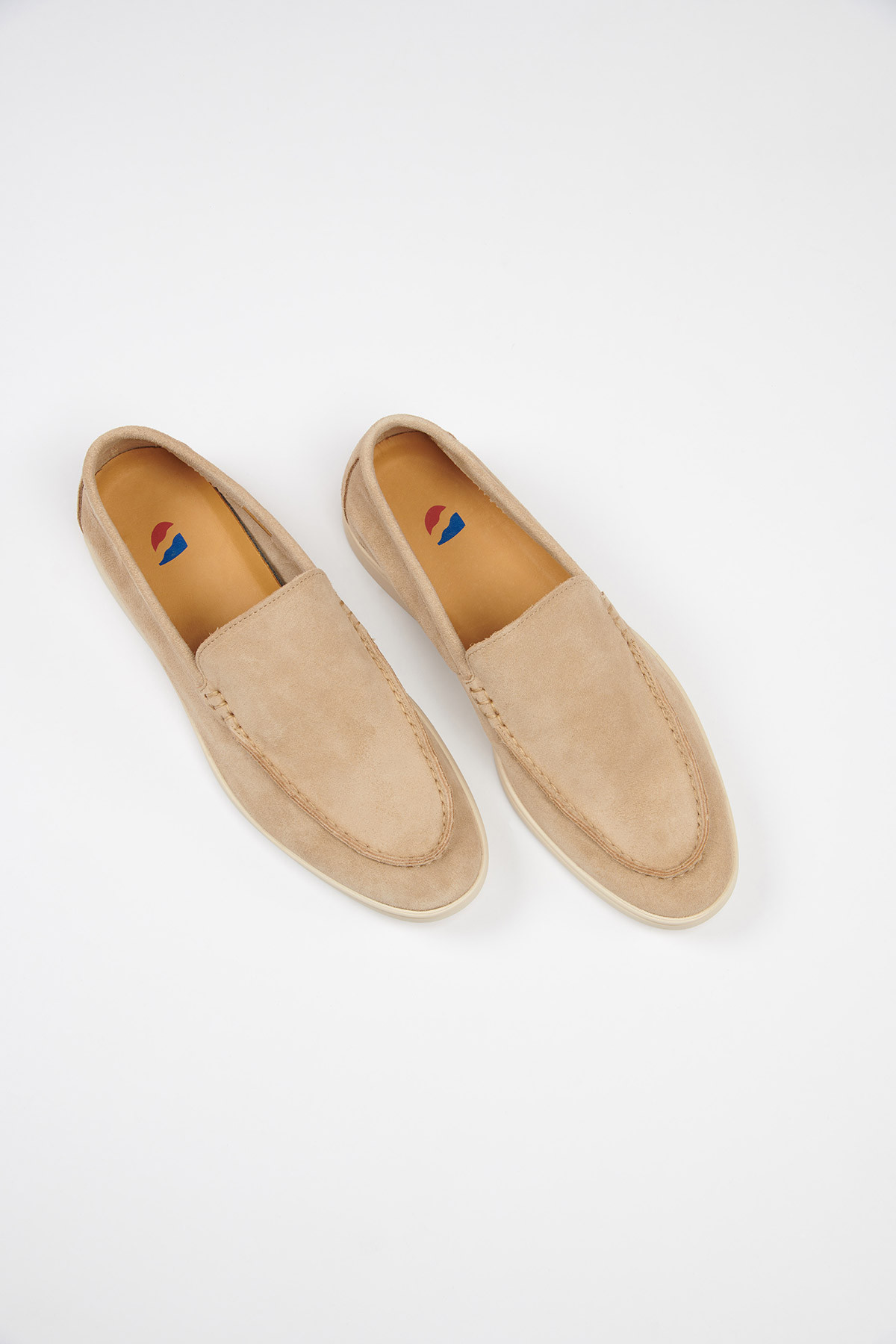 Mocassin en cuir beige RIMINI HARBOR - 1
