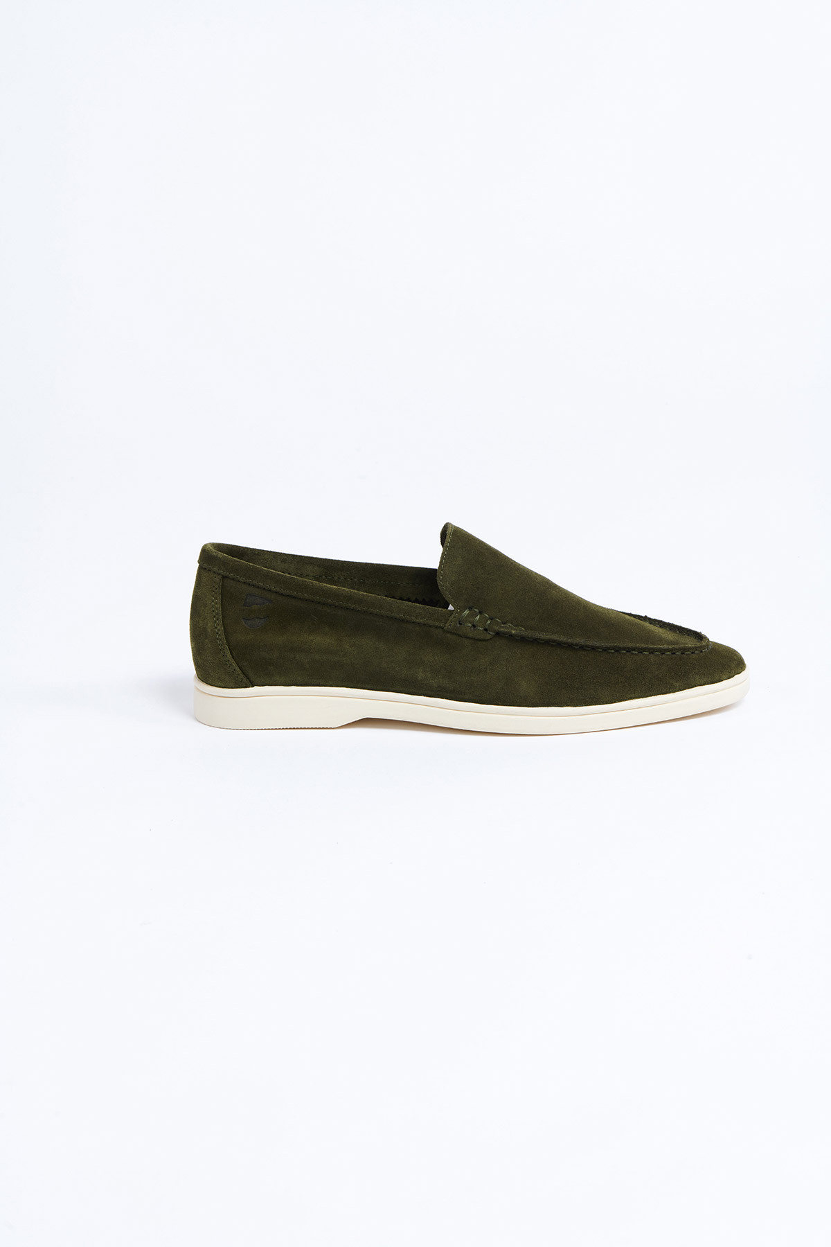 Mocassin en cuir kaki RIMINI HARBOR - 0