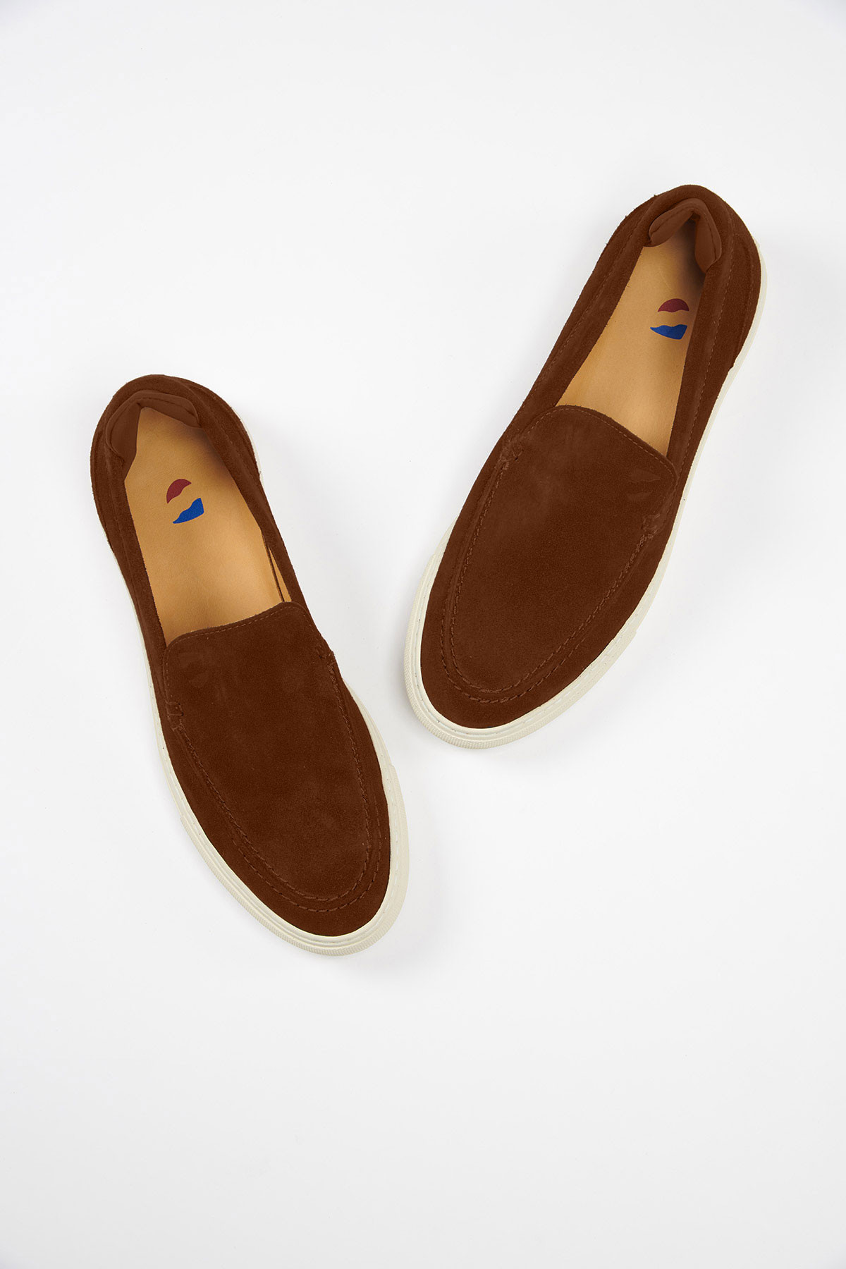 Espadrilles en cuir acajou LEON MARINELLA - 2