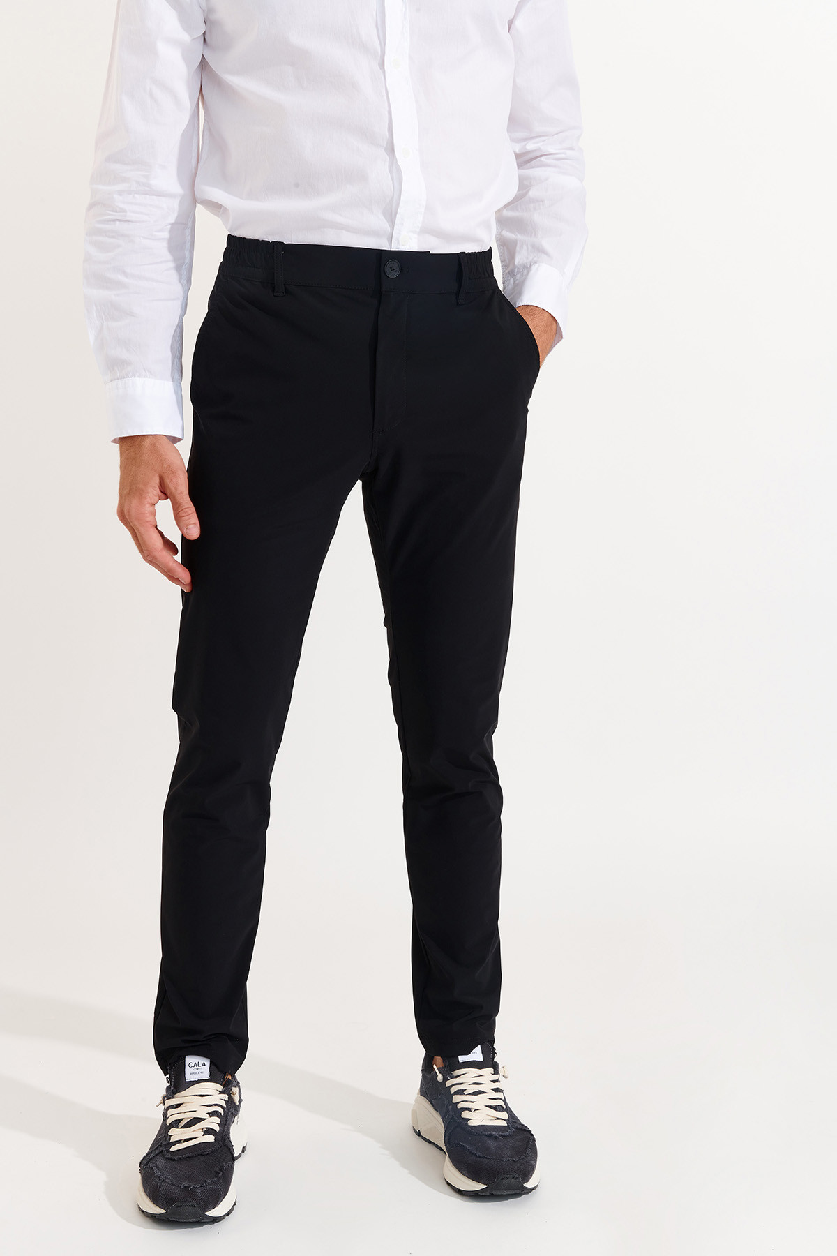 Pantalon Noir Serge Lescada - 3