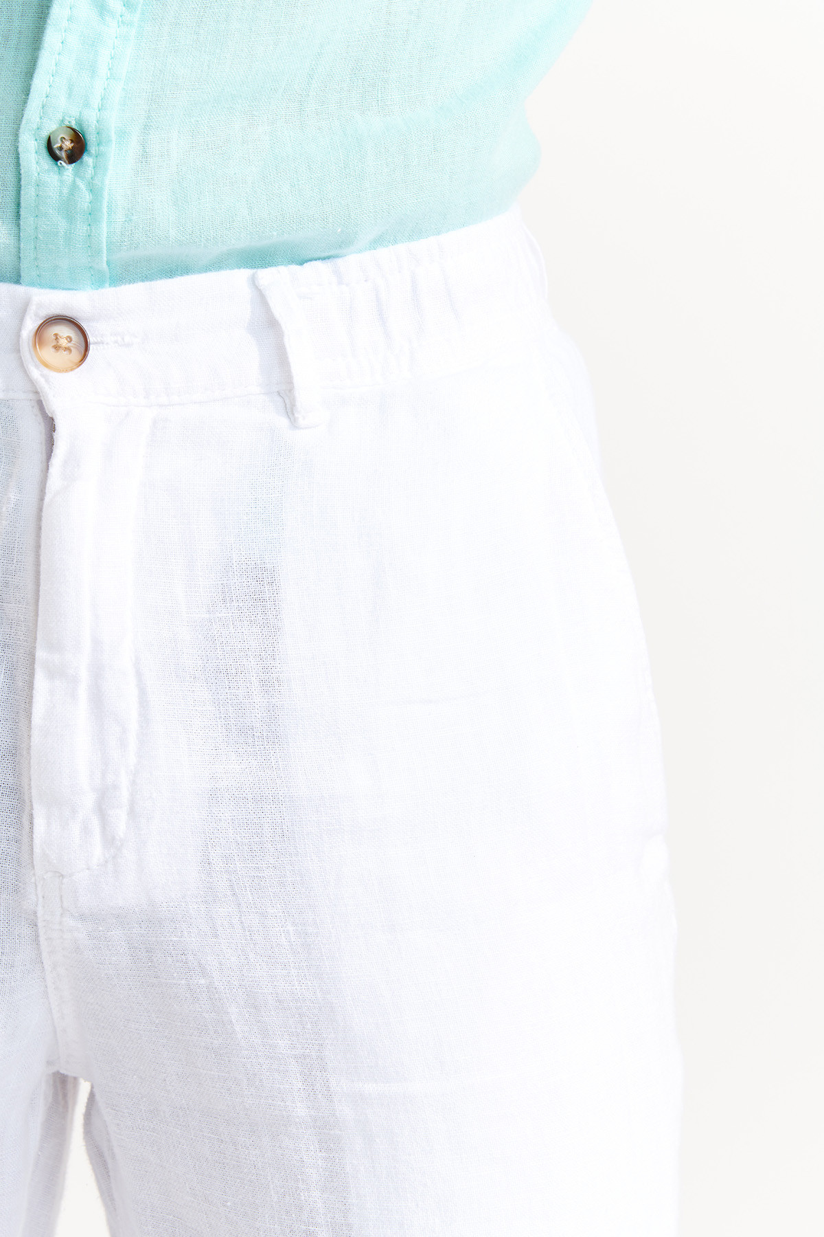 Pantalon blanc CHINO LINDYE - 3
