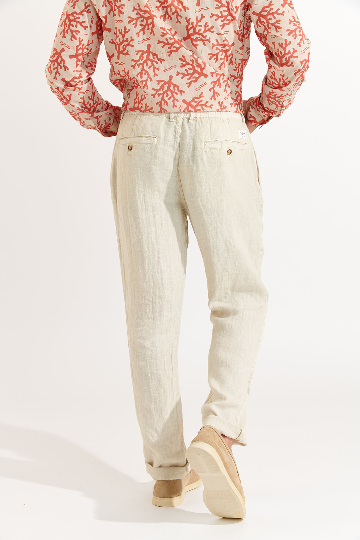 Pantalon en lin CHINO LINDYE - 2