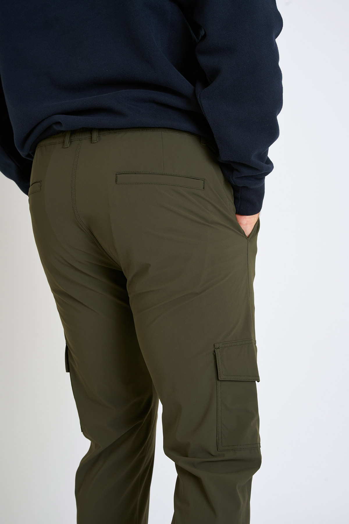 Pantalon kaki stretch CONOR LESCADA - 5